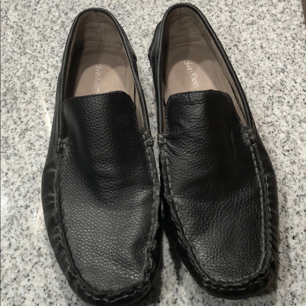 Calvin Klein Men’s Leather Loafers! 🖤